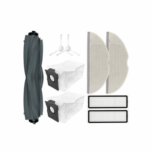 Kit de Peças de Reposição para Aspirador Robô Dreame S10 - Rolo, Escovas, Mops e Filtros