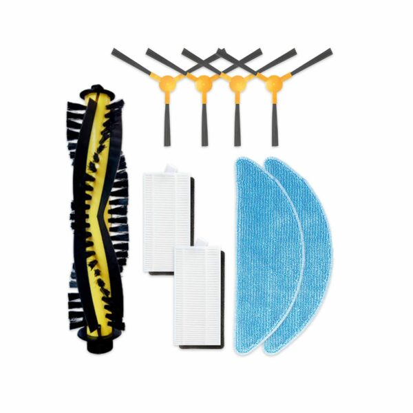 Kit de Peças de Reposição para Aspirador Robô Ecovacs Debot N79, DN620, N79S, Eufy RoboVac 11, Conga Excelência 990