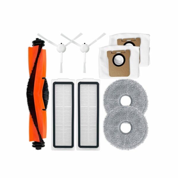 Kit Peças de Reposição para Aspirador Robot Xiaomi X10+ X10 Plus B101GL - Filtros, Escovas e Rolo Principal