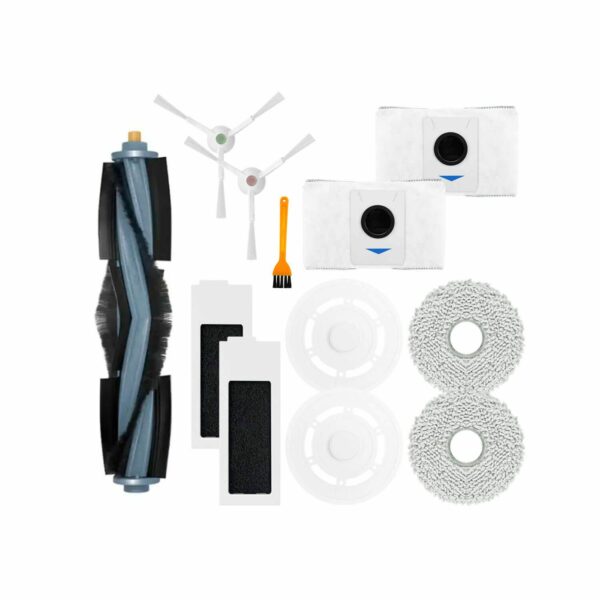 Kit de Peças de Reposição para Aspirador Robô Ecovacs Deebot T20 Pro - Rolo Principal, Escovas, Filtros e Mops