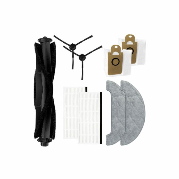 Kit Peças Reposição Aspirador Robô Viomi S9 - Rolo Principal, Escovas e Filtros