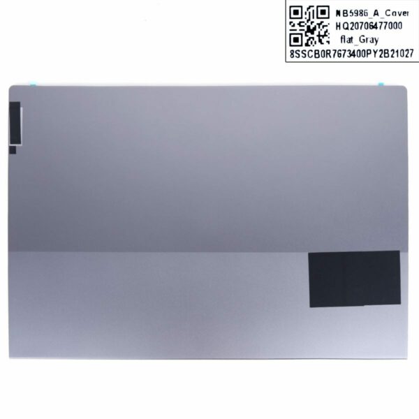 Capa Traseira LCD Prata para Portátil Lenovo ThinkBook 16 G4+IAP 2020 - Substituição de Qualidade