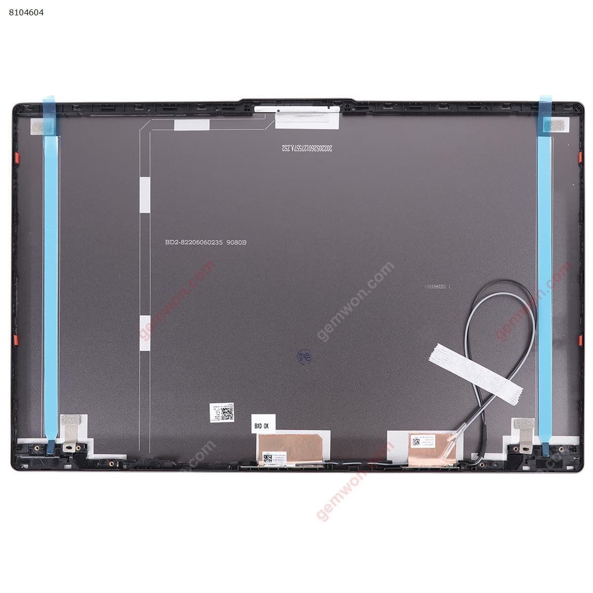 NOVA CARCAÇA PARA LENOVO IDEAPAD 5-15IIL05 5-15ITL05 15,6" LCD TAMPA TRASEIRA PRETO CINZA. - Image 2