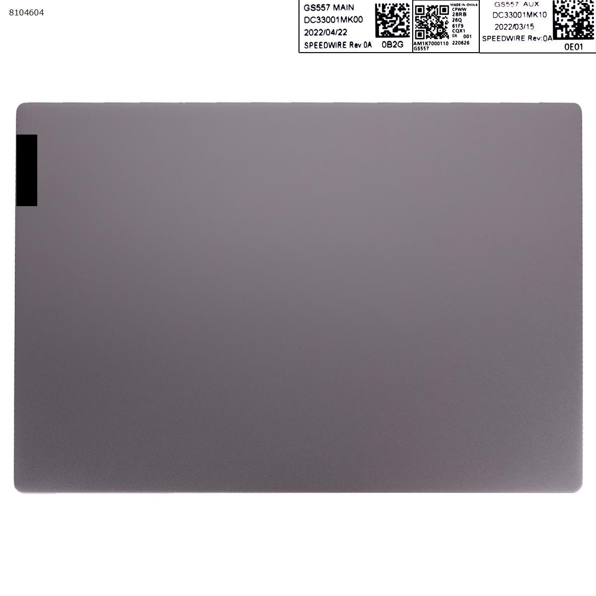 NOVA CARCAÇA PARA LENOVO IDEAPAD 5-15IIL05 5-15ITL05 15,6" LCD TAMPA TRASEIRA PRETO CINZA.