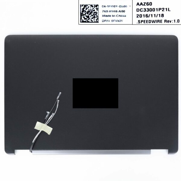 Tampa Traseira LCD Dell Latitude E7470 Top Case com Cabo WiFi - P/N: 0FVX0Y FVX0Y - Green Computer