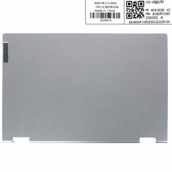 TAMPA TRASEIRA LCD LENOVO IDEAPAD FLEX 5-14IIL05 CINZA ESCURO 5CB0Y85294