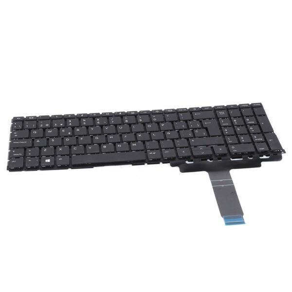 Teclado Retroiluminado HP para Portátil 450 G9 G10, 455 G9, 860 G9 G10 - Preto Espanhol