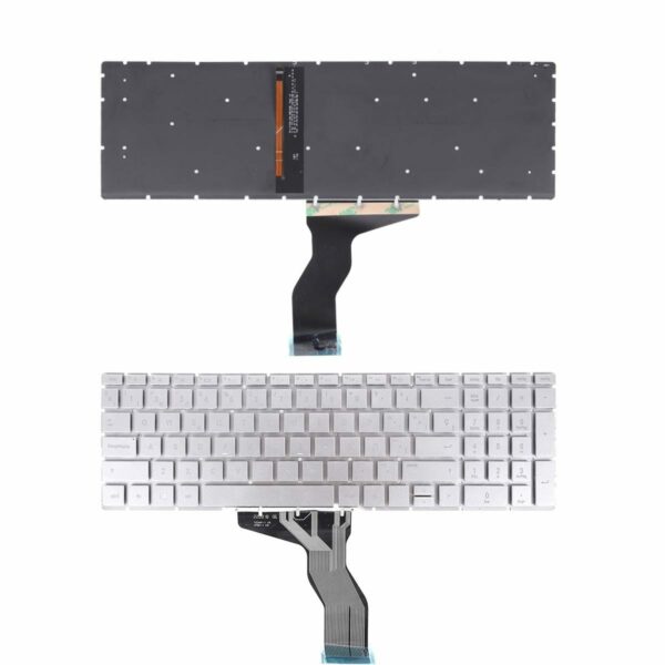TECLADO PARA PORTATIL HP PAVILION 15-BS COM RETROILUMINAÇÃO PRATA