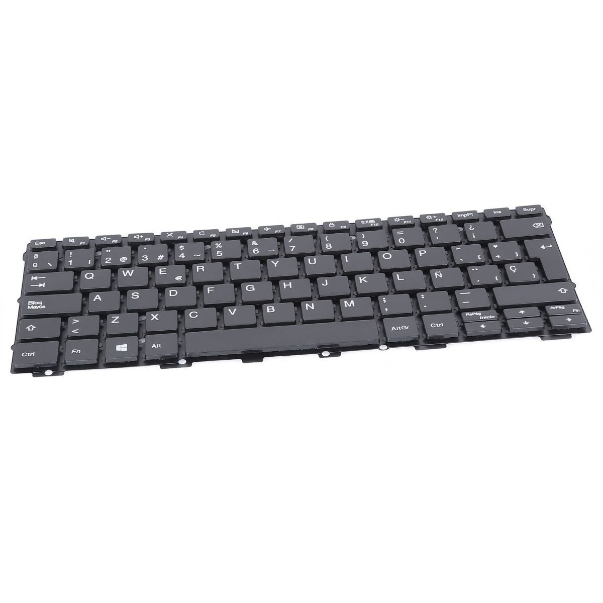 Teclado Portátil Lenovo N24 100E 300E Chromebook 100e N24 Preto Espanhol - PN: 15-0228E-WX03-001SP - Image 2
