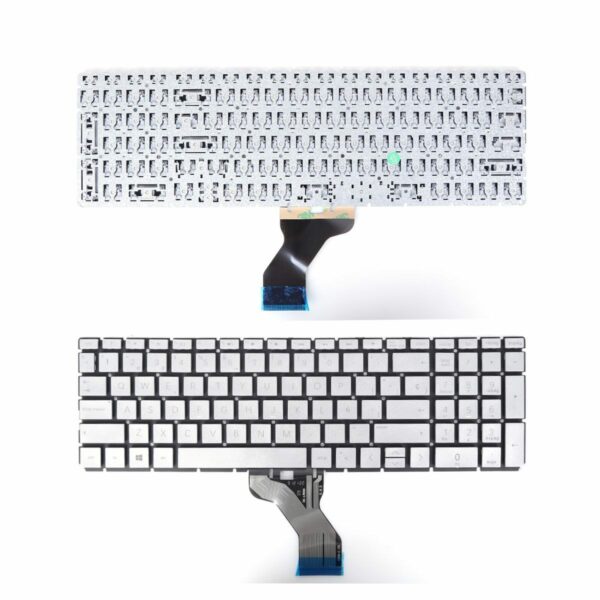 Teclado para Portátil HP 15-CS e 15-CW Series Prata - Layout Espanhol/Castelhano