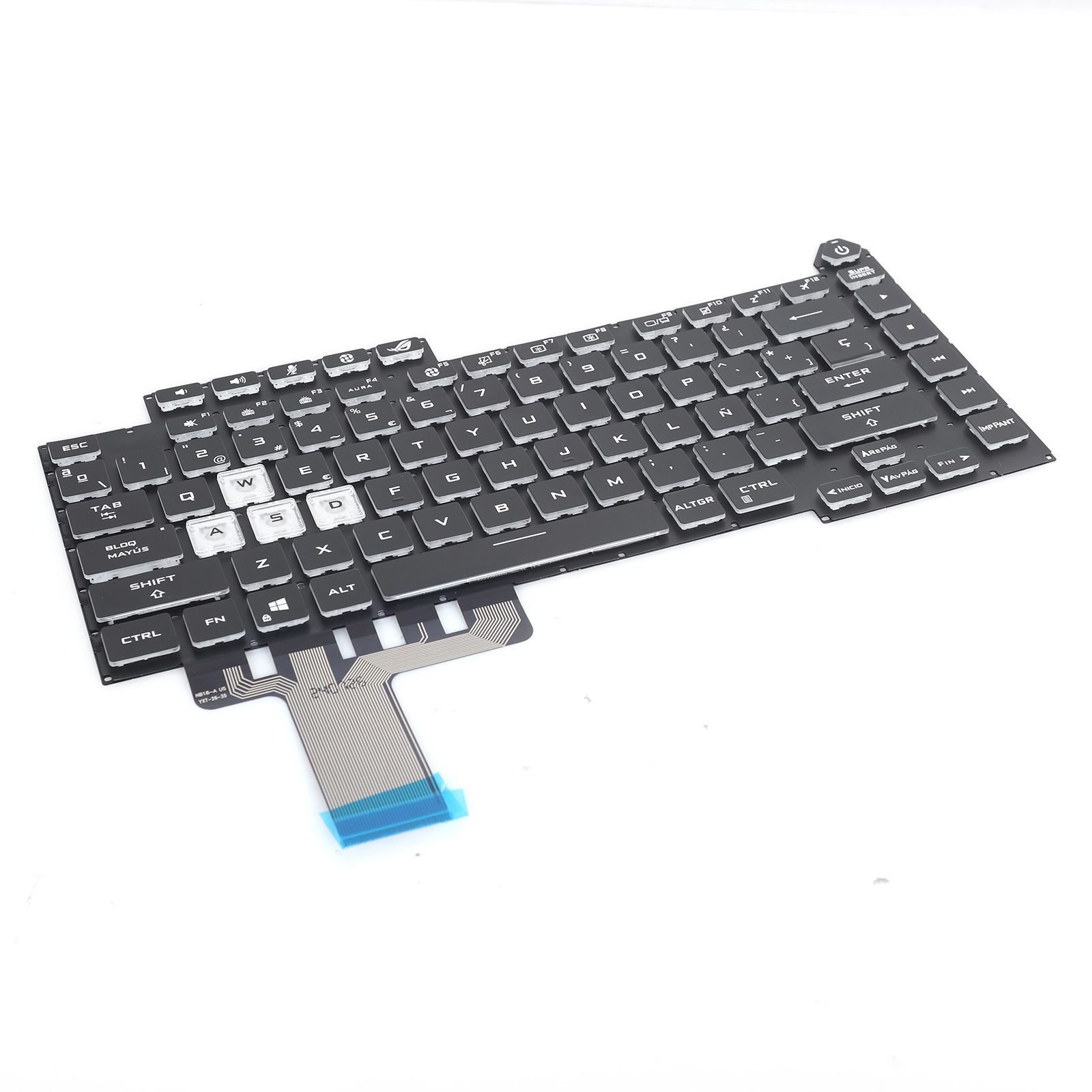 Teclado Retroiluminado Espanhol para Portátil ASUS G513 - Ref. 13-0340C-WX01-T04 - Image 2