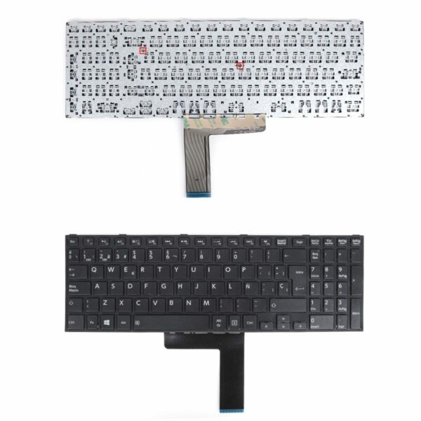 TECLADO PARA PORTÁTIL TOSHIBA SATELLITE PRO C50-J C50-E C50-G C50D-B C50-H PRETO
