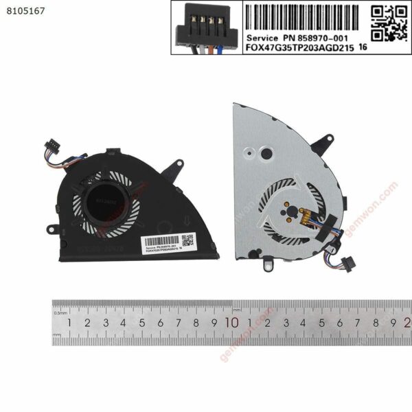 VENTOINHA PARA PORTÁTIL HP PAVILION 15-CW 15-CS L25584-001