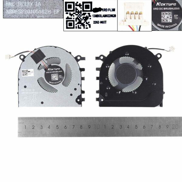 VENTOINHA CPU PARA LENOVO PRO 16 YOGA 16S 12V PORTATIL 2021 2022