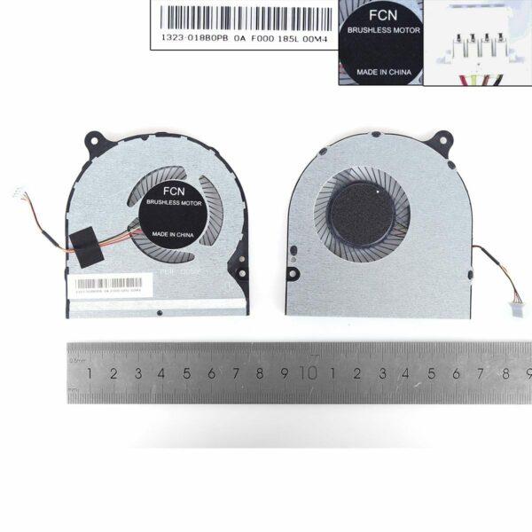 Ventoinha para Portátil Acer SF314-55, SF314-55G - PN: 23.H3UN5.001