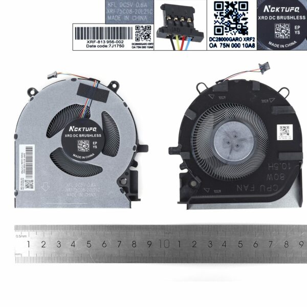Ventoinha para Portátil HP 16-D/E Series 80W - Compatível TPN-Q263 TPN-Q264