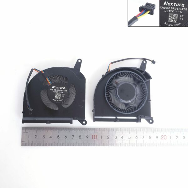 VENTOINHAS CPU+GPU PARA PORTÁTIL AORUS 15G 15P 17P RX7G RX5G RP77 RP75 1CM