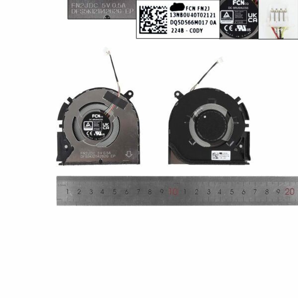 VENTOINHA GPU PARA PORTATIL ASUS PRO 14 M3400QA M3401Q K3400P M7400Q