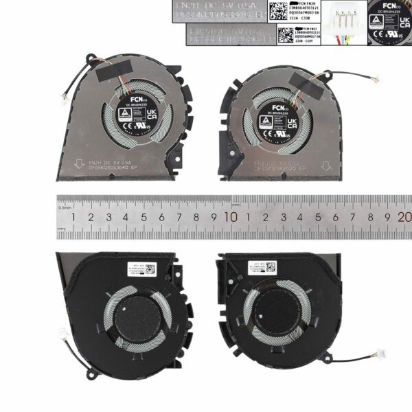 VENTOINHAS PARA PORTATIL ASUS PRO 14 M3400QA M3401Q K3400P M7400Q