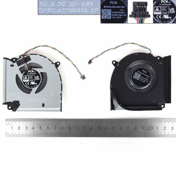 Ventoinha para Portátil ASUS ROG G513QY G513QM - Cooler de Substituição 12V