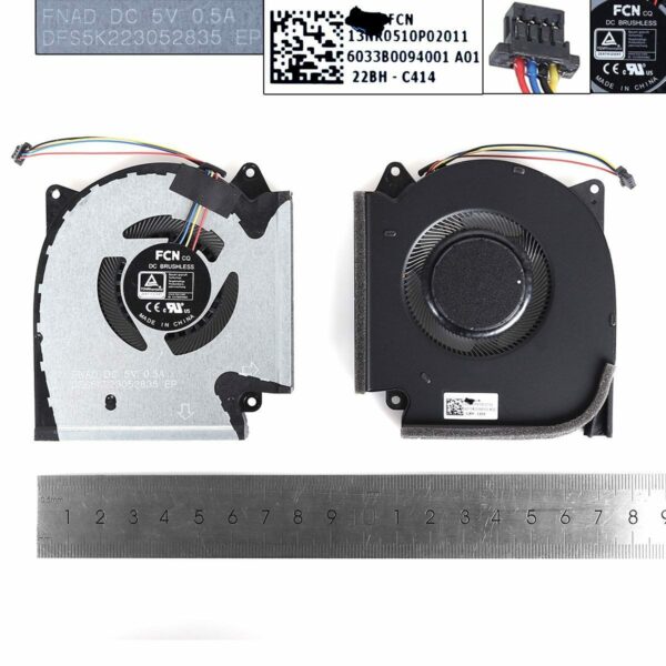 VENTOINHA GPU PARA PORTÁTIL ASUS ROG STRIX G533Q G513QR G713QR G733QS