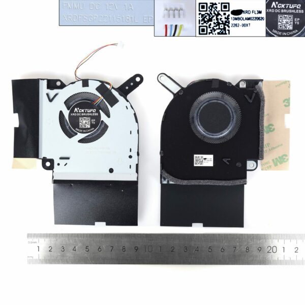 Ventoinha GPU 12V para Portátil Asus ROG Strix G731, G531GW, G512LV, G712, G542L - Peça de Substituição Green Computer