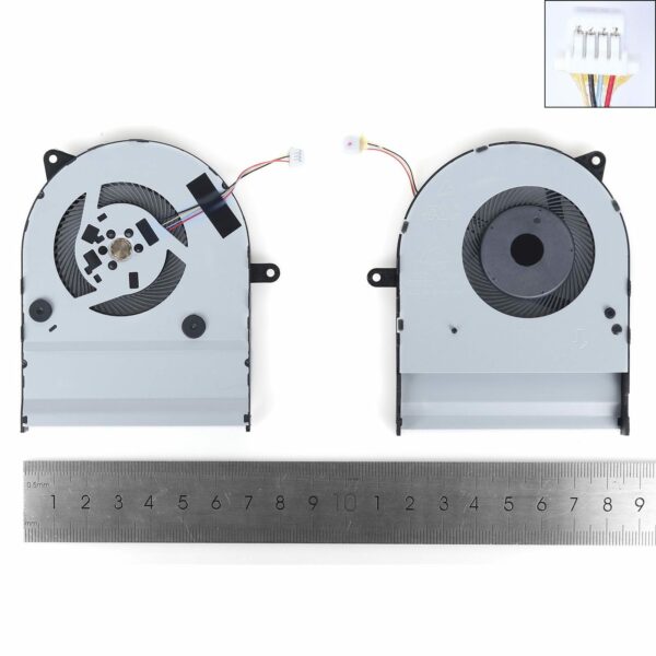Ventoinha de Substituição para Portátil ASUS S14 S410U S4100V S4000V S4200U R421U V480Q X411UQ - Compatível NS85B01-17D18