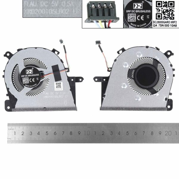 Ventoinha de Refrigeração para Portátil Lenovo IdeaPad 3 14IML05 S145-14 - Compatível DC28000F4V0