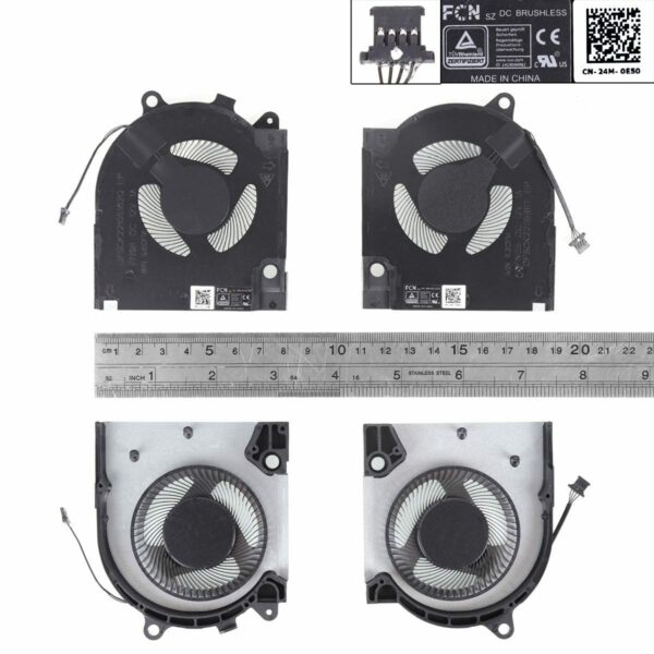 VENTOINHAS PARA PORTÁTIL DELL G15 5510 5511 RTX3060 RTX3050 RTX3060 RTX3050