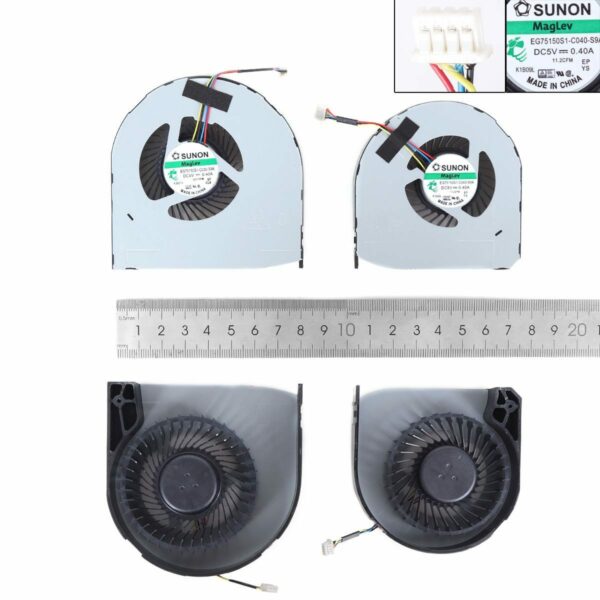 VENTOINHAS PARA PORTATIL DELL PRECISION 17 7710 M7710 7720 M7720