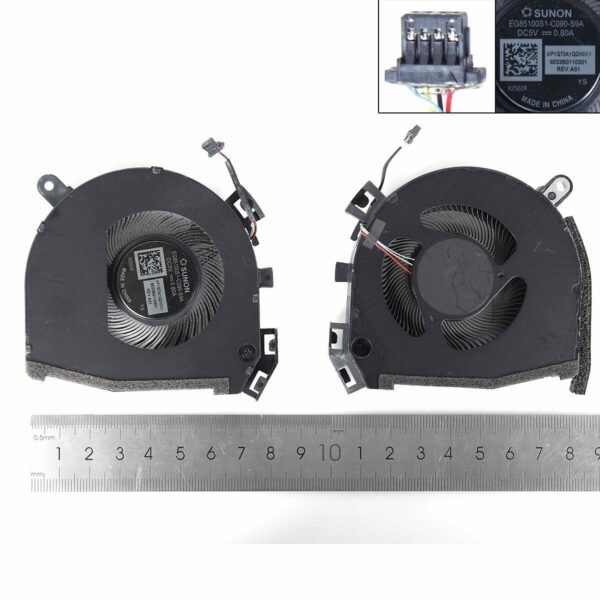 Ventoinha GPU para Portátil HP ZBook Fury 16 G9 G10 - Peça de Substituição