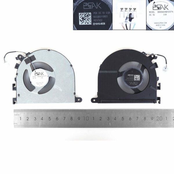 Ventoinha para Portátil HP 14-EP Series - Substituição de Alta Qualidade P/N 6033B0119801