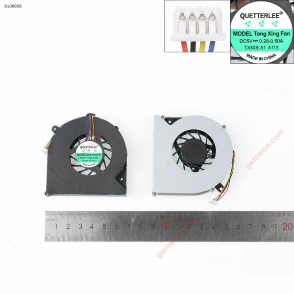 Ventoinha para Portátil HP ProBook 4530S 4535S 4730S 6460B 6465B 6470B EliteBook 8460P 8470P 8470W - MF60120V1-C460-S9A