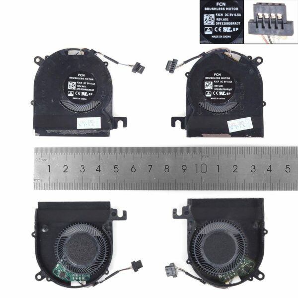 VENTOINHA CPU + GPU PARA PORTATIL HP ELITEBOOK X360 1020 G2 ND55C29-16K22