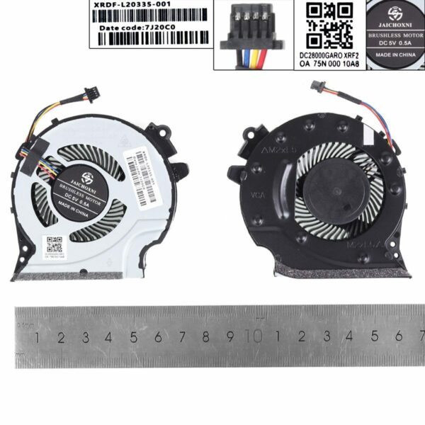 Ventoinha GPU para Portátil HP Pavilion 15-CX Series - TPN-C133