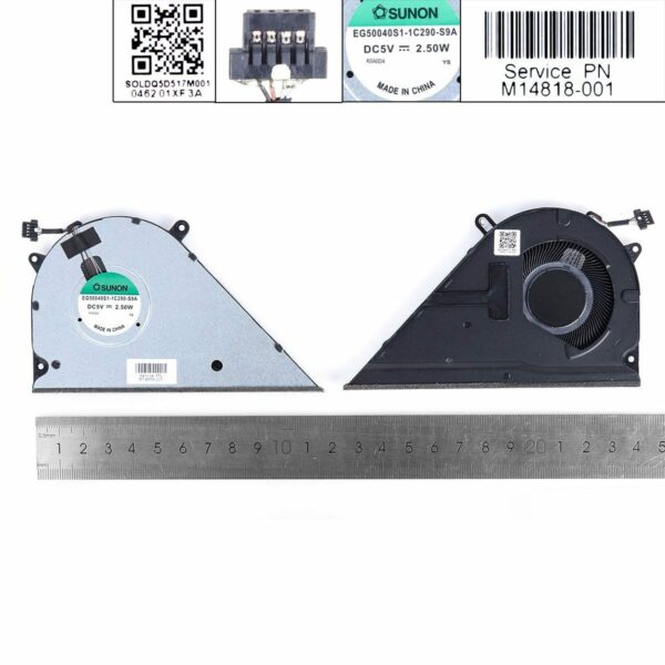 Ventoinha para Portátil HP Pavilion 15-EG 15-EH Series - Compatível TPN-Q245 TPN-Q246 M08945-001