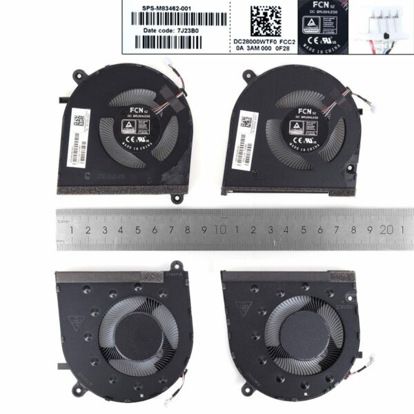 VENTOINHA PARA PORTÁTIL HP SPECTRE X360 16" 2 EM 1 16-F 16T-F M83462-001