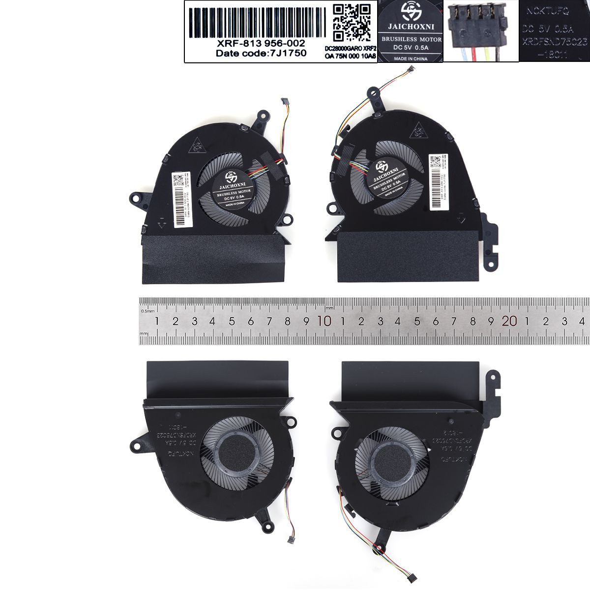 Ventoinha para Portátil HP X360 15-DF TPN-Q213 - Compatível L41482-001 L41483-001