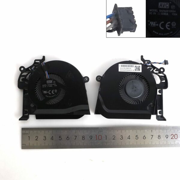 VENTOINHA GPU PARA PORTÁTIL HP ZBOOK 15 G5 15 G6 L30895-001 4 PINOS