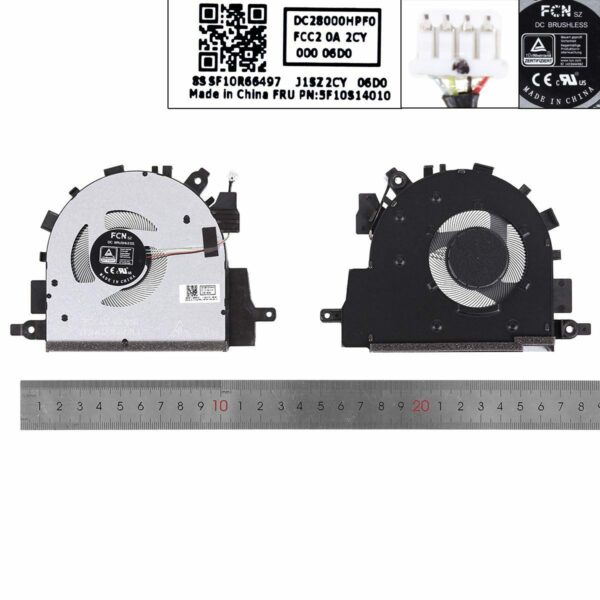 Ventoinha para Portátil Lenovo Ideapad 3-15 Series e V15 G2 Series - Cooler Compatível