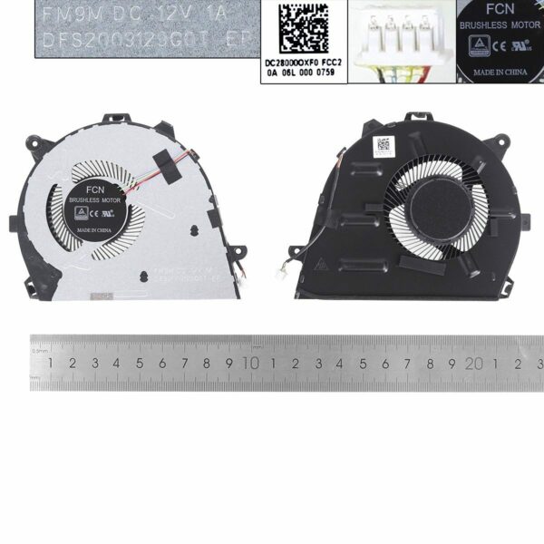 VENTOINHA PARA PORTÁTIL LENOVO IDEAPAD 5-14 IDEAPAD 5-14IIL05 AIR-14ARE DFS2009129G0T
