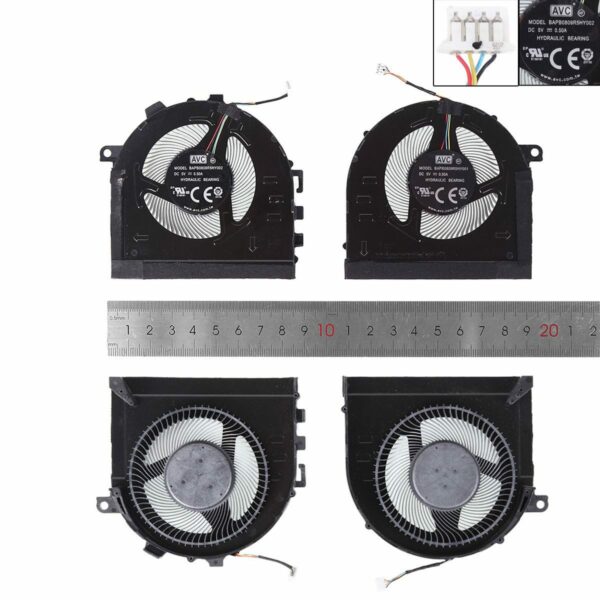 VENTOINHAS CPU + GPU PARA PORTATIL LENOVO IDEAPAD GAMING 3-15ACH6 5H40S20432 82K2