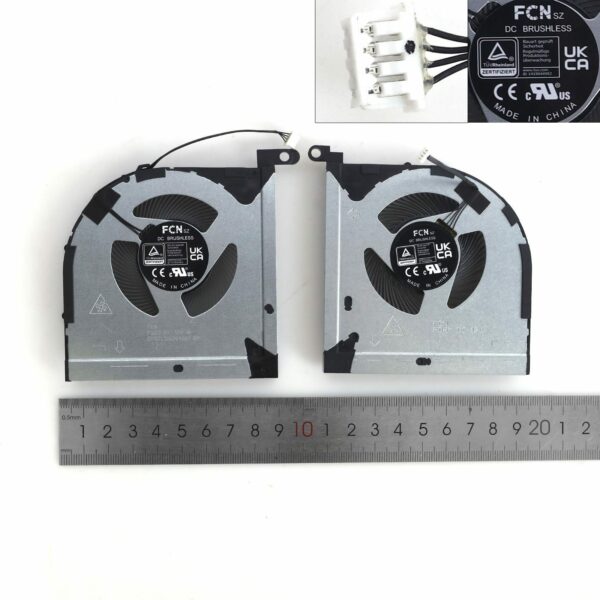 Ventoinha CPU + GPU para Portátil Lenovo Legion R7000 / R7000P 2023 - FAN1184