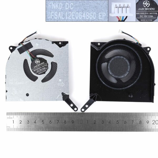 Ventoinha CPU para Portátil Lenovo Legion Y9000P 2021 - Cooler de Substituição 10V