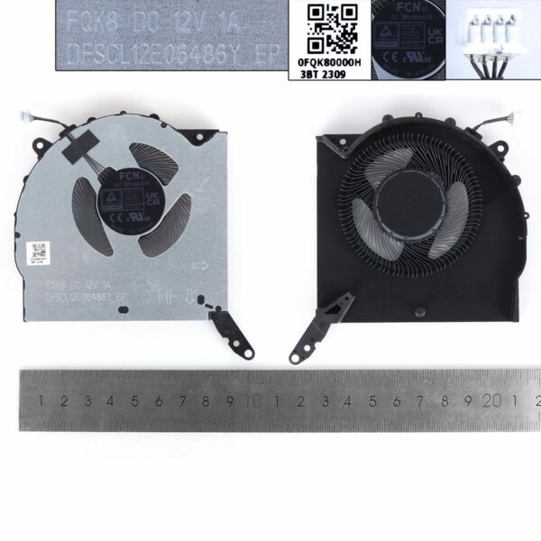 Ventoinha para Portátil Lenovo Legion Y9000P R9000P 2023 IRX8 - Substituição de Alta Qualidade