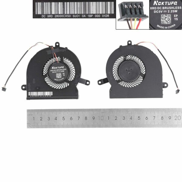 Ventoinha para Portátil Lenovo Rescuer 14 15-ISK Y41 Y51 - Cooler de Substituição