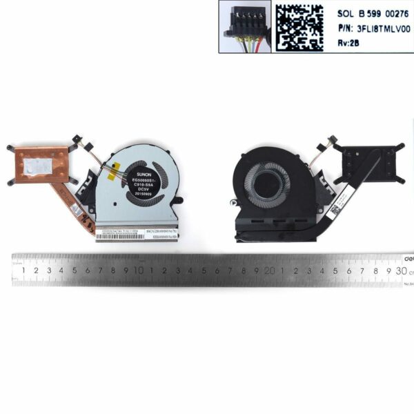 Ventoinha Processador Portátil Lenovo ThinkPad Yoga 11e - PN: 01AV755