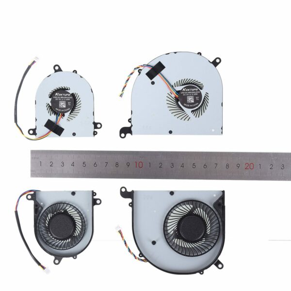 VENTOINHAS CPU + GPU PARA PORTATIL MSI MODERN PS63 8RC 8M MS-16S1 16S3 16S2