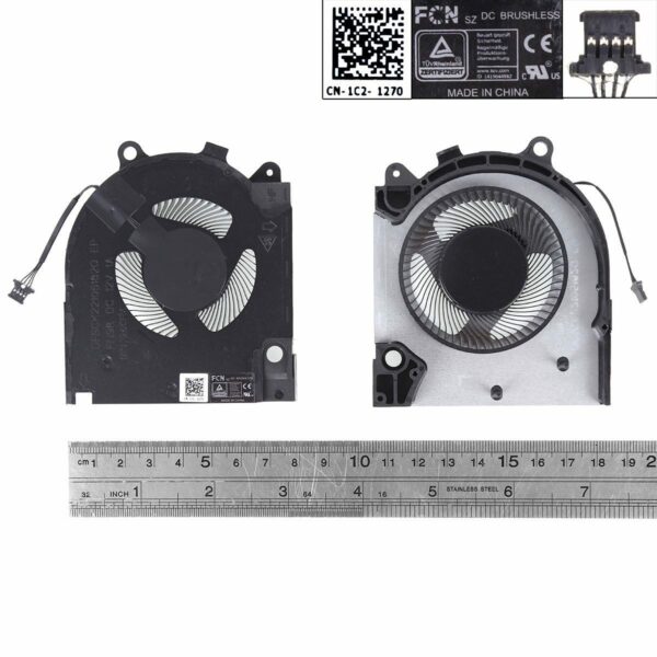 Ventoinha de Refrigeração para Portátil Dell G15 5510 5511 - Compatível com RTX3060 e RTX3050
