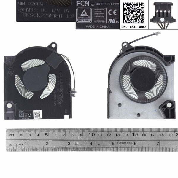 Ventoinha GPU para Portátil Dell G15 5510 5511 - Compatível com RTX3050 RTX3060 | Green Computer